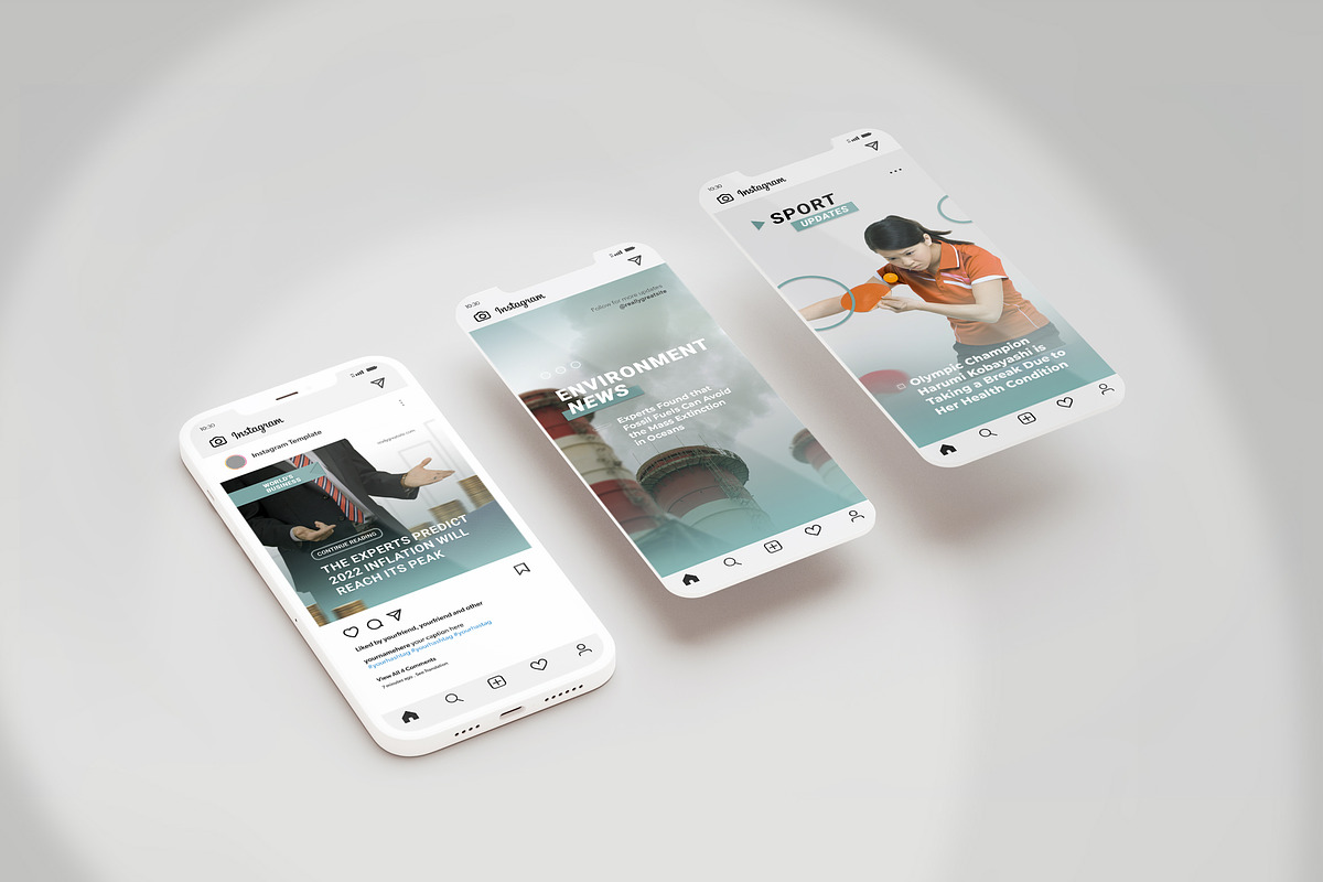 Photocentric Newsroom Instagram, a Social Media Template by peterdraw (Photo 6 of 10)