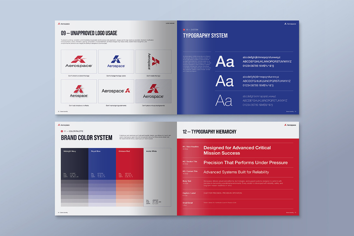 Branding Guidelines Template, a Brochure Template by BrandPacks (Photo 5 of 7)