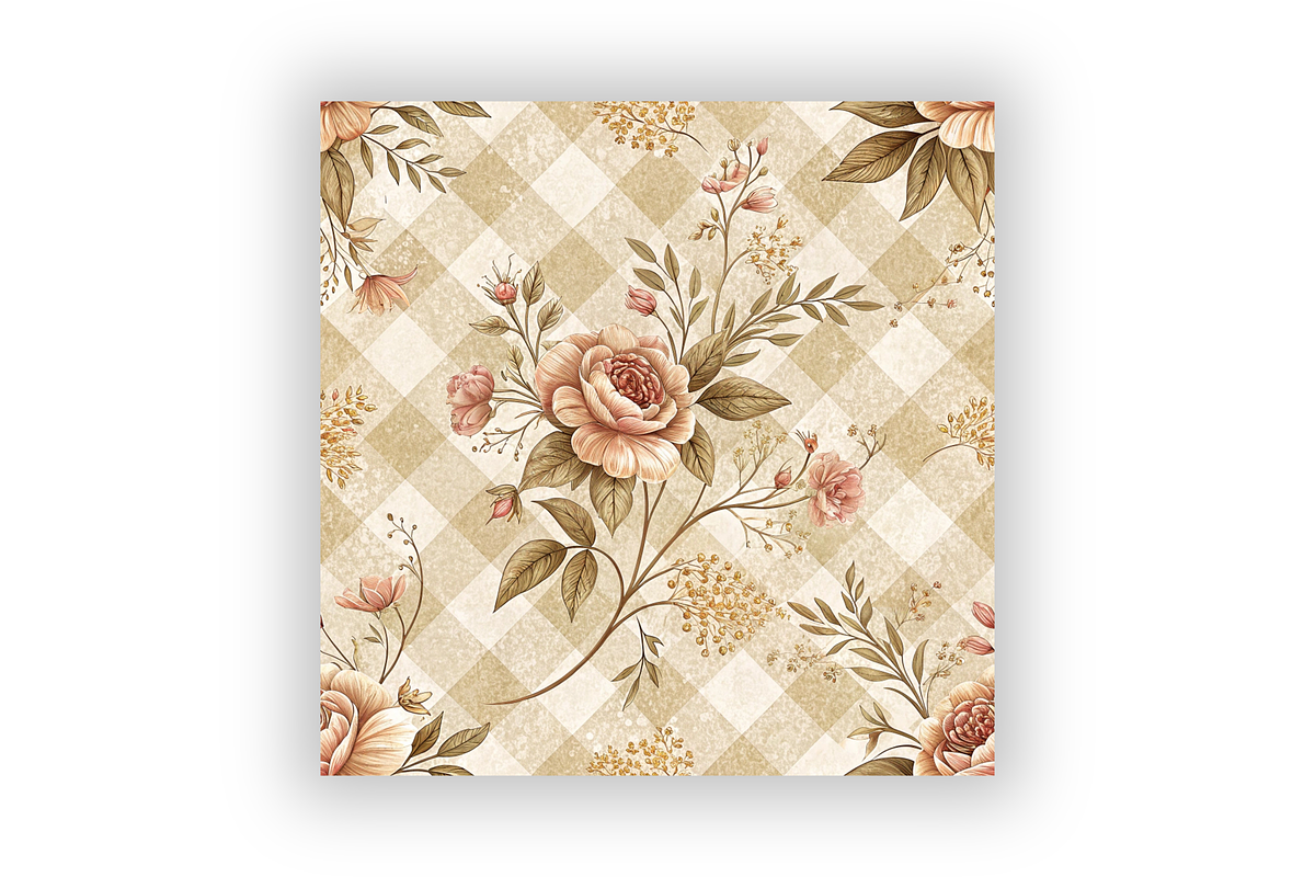 Antique Paper Digital Paper Pack, a Pattern Graphic by FloridPrintables (Photo 6 of 9)
