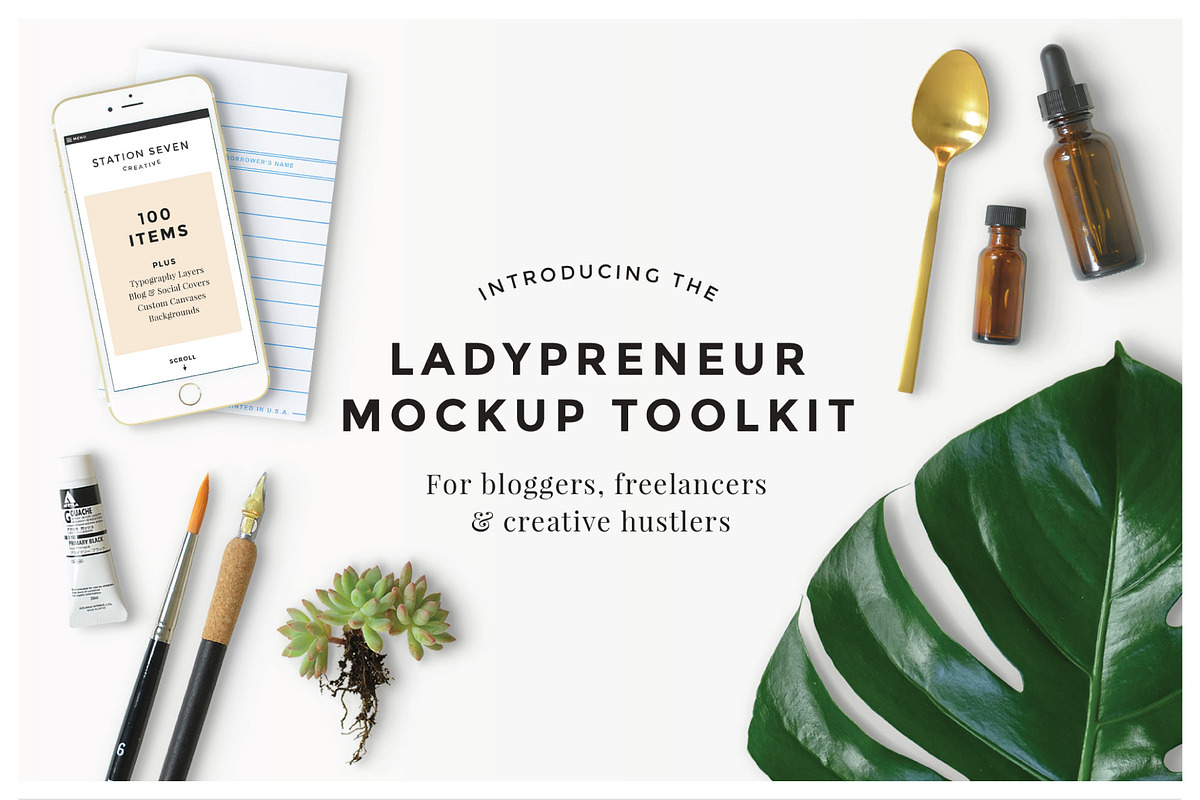 Ladypreneur Mockup Creator Toolkit, a Books & Magazine Mockup by Station Seven (Photo 1 of 5)