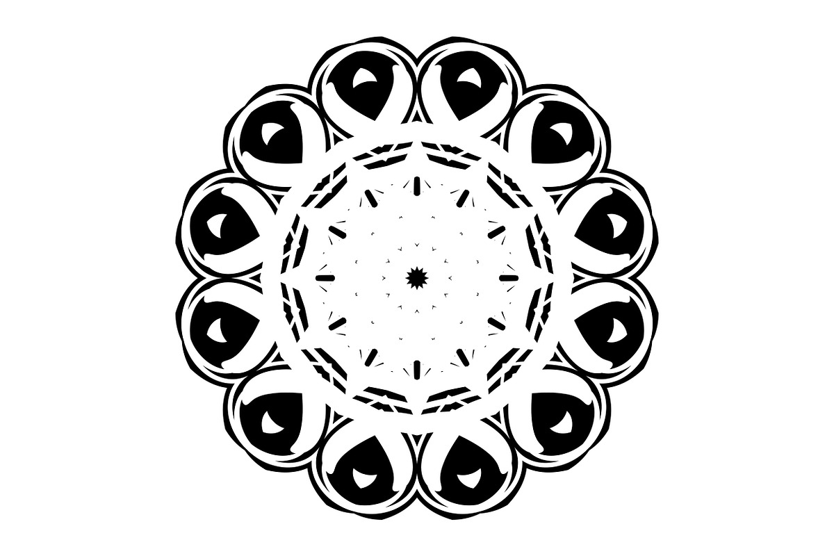 Spiritual Mandala Artwork Bundle, a Decorative Illustration by NJ Himel (Photo 47 of 104)