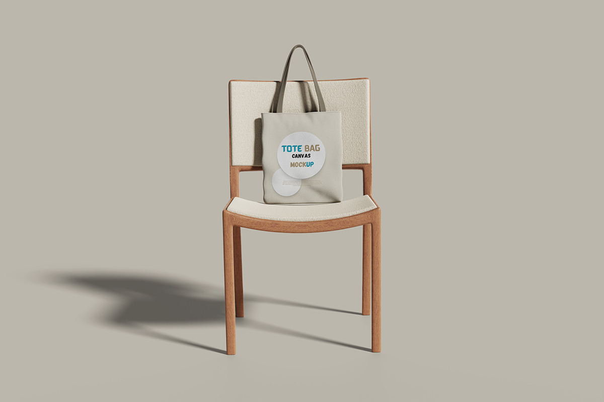 Tote Bag Canvas Mockup, an Apparel Mockup by seulangagraphic (Photo 2 of 6)