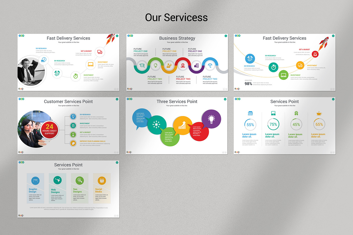 Roots Presentation Template, a Presentation Template by PixWork (Photo 11 of 51)