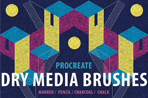 Procreate Dry Media Brushes