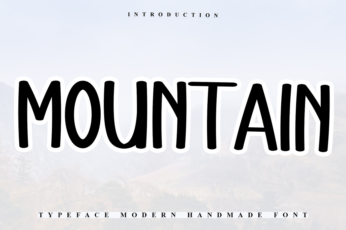 Mountain, a Serif Font by InermediaSTUDIO (Photo 1 of 7)
