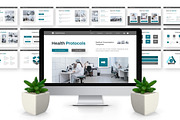 Health Protocols - Medical PPT, a Presentation Template by Deepslide Studio (Thumbnail 3 of 6)