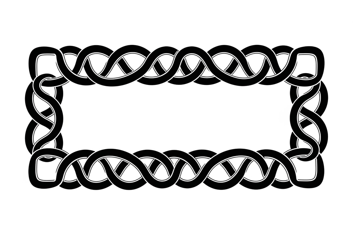 Chain Border Frame SVG Bundle, an Illustration by Designs_River (Photo 19 of 31)
