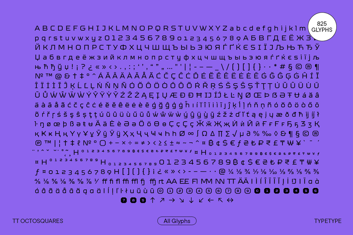 TT Octosquares Normal, a Sans Serif Font by TypeType (Photo 5 of 8)