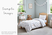 Toddler Bedding Mockups, a Household Mockup by mock-ups (Thumbnail 5 of 20)
