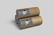 Tube Box Mockup, a Product Mockup by bimockup (Thumbnail 6 of 6)