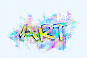 Watercolor Text Paint Plugin, an Action Add-On by MRI STUDIO (Thumbnail 12 of 20)