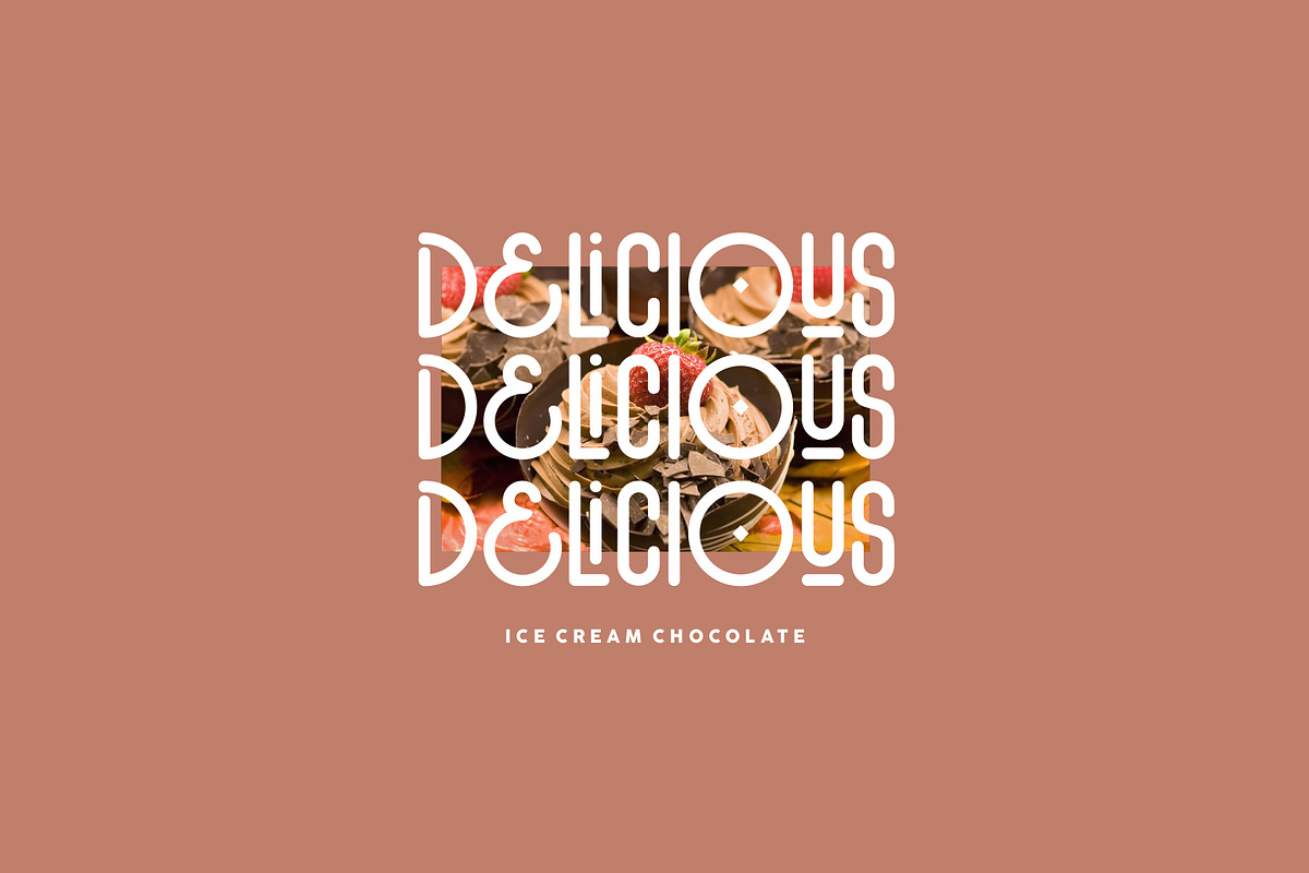 The chocolate type (logo bonus) preview 2