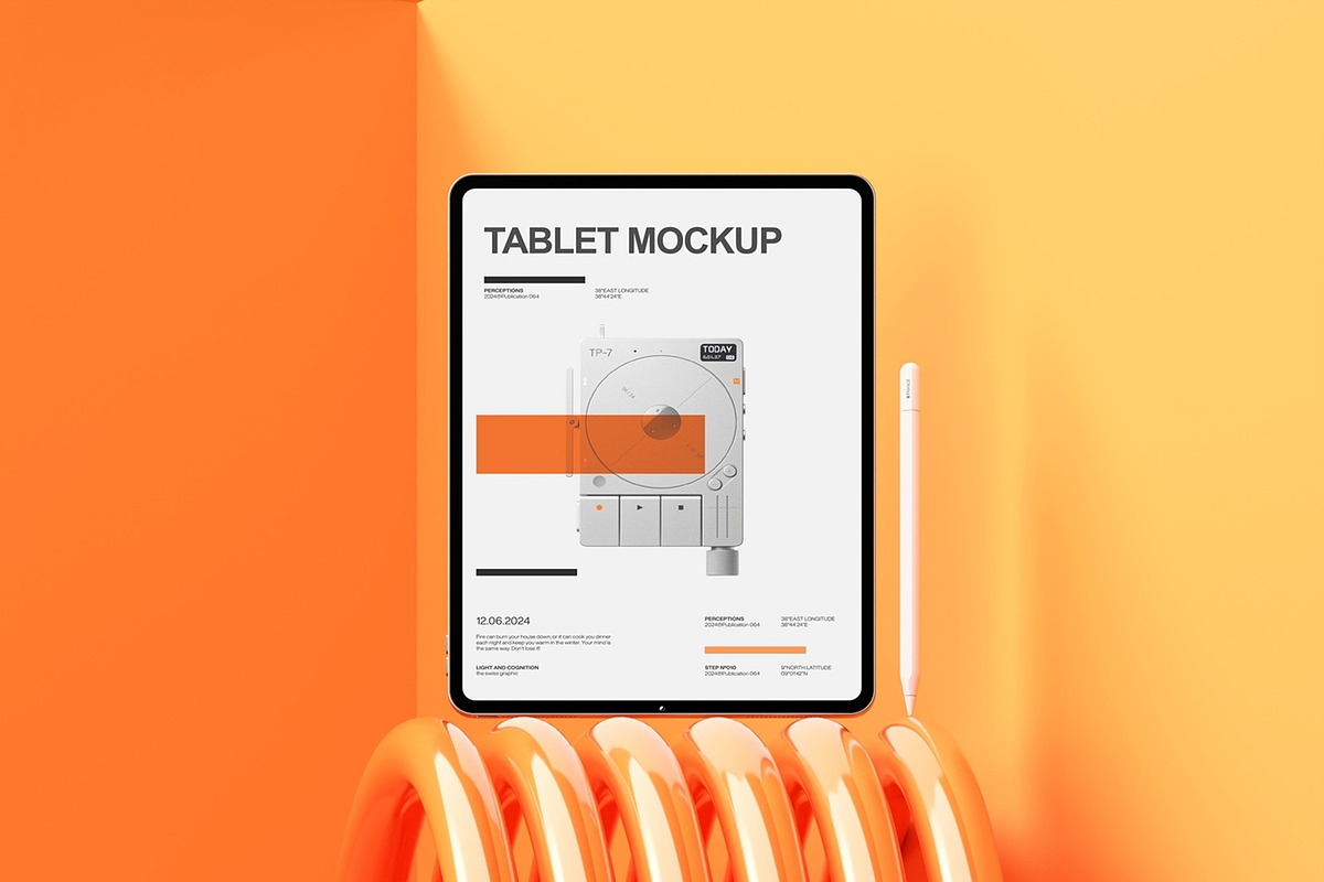 Apple iPad Mockup, an iPad Mockup by Sweetdady (Photo 5 of 8)