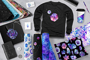 Minerals and space. Astrology set, an Object Graphic by white angel arts (Thumbnail 16 of 20)