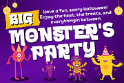 Bigmoster - Display Font, a Handwritten Font by productype1 (Thumbnail 2 of 10)
