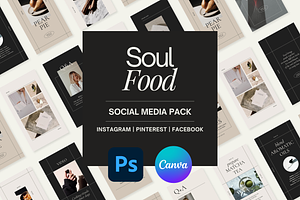 Soul Food Social Media Pack