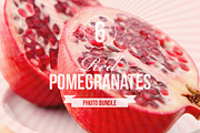 Red Pomegranates Photo Bundle of 6 preview 4
