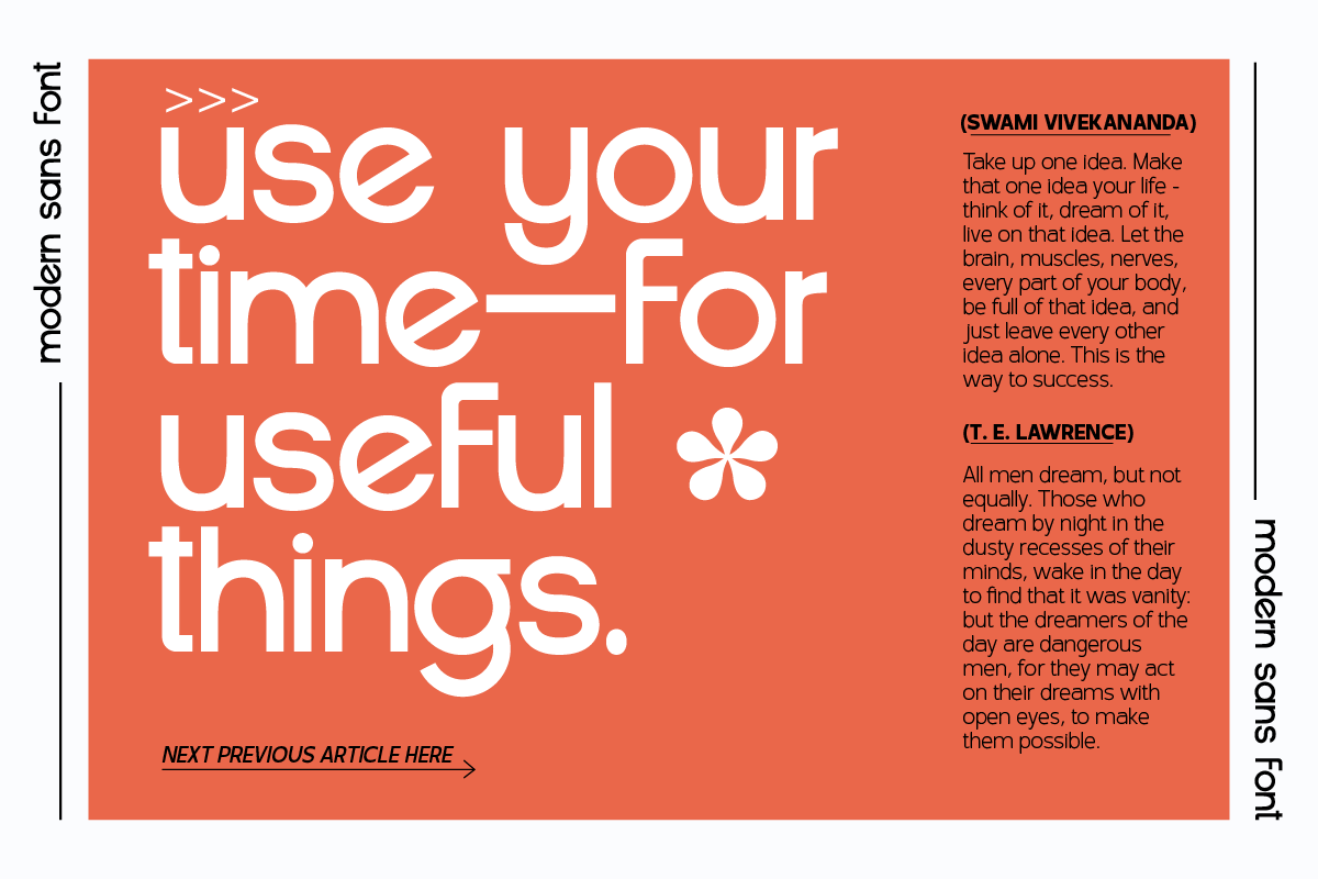 Ghica Clean & Minimalist Typeface, a Sans Serif Font by Ronny Studio (Photo 8 of 9)