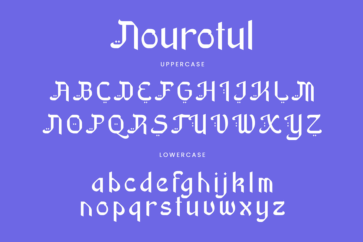 Nourotul, a Serif Font by HATFSTUDIO (Photo 6 of 8)