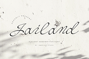 Jailand - Elegant Script Font, a Script Font by Aqeel_Art (Thumbnail 1 of 8)