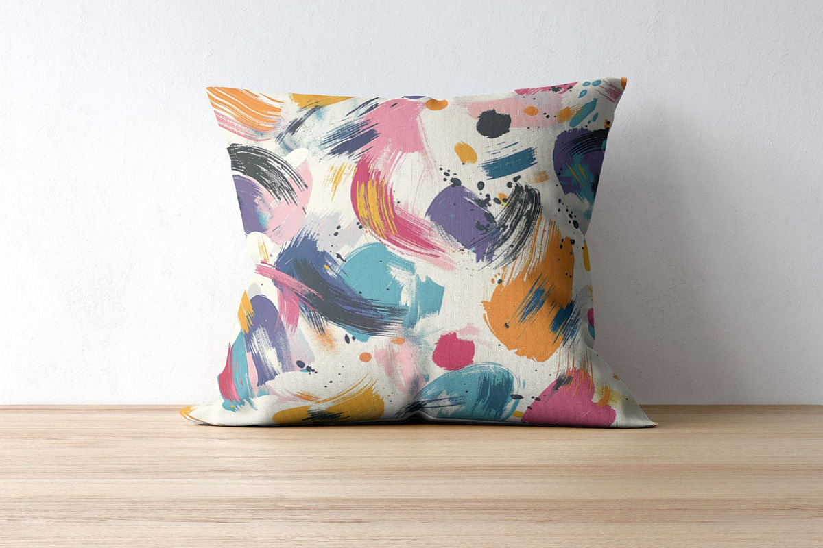 15 Abstract Watercolor Patterns, a Pattern Graphic by Inknfolly (Photo 7 of 7)