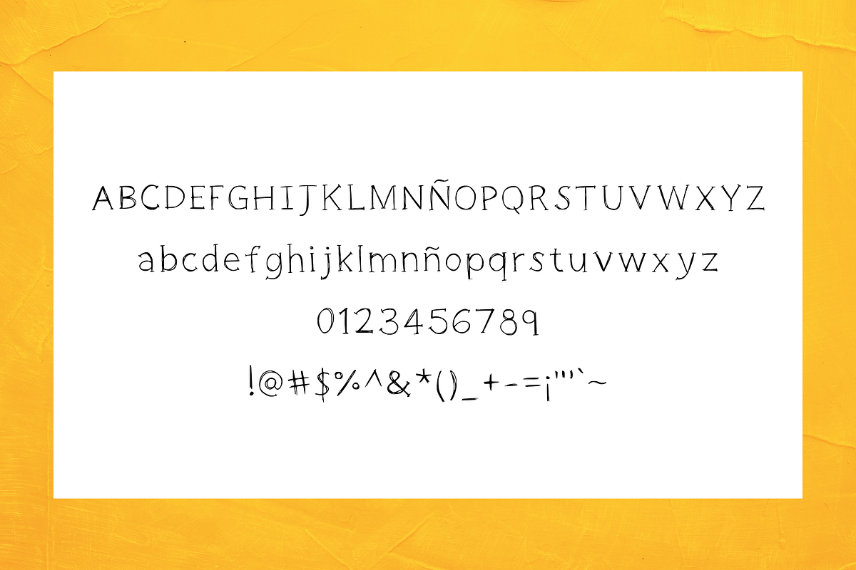 Sound Waves Sketch Font, a Serif Font by thetrendytemplate (Photo 2 of 5)
