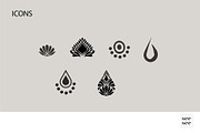 21 Luxury Wellness Yoga Logos, a Branding & Logo Template by CC CREATIVE CO (Thumbnail 9 of 9)