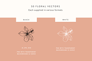 Flower Garden Vector Illustrations, a Decorative Illustration by Emma Webb Studio (Thumbnail 4 of 8)