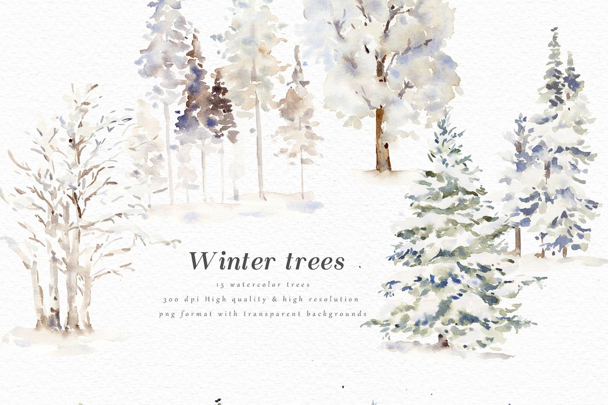 Winter Graphic Set-Christmas, a Decorative Illustration by Graphic Box (Photo 5 of 10)