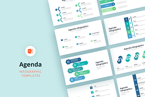 Agenda Infographics - PowerPoint