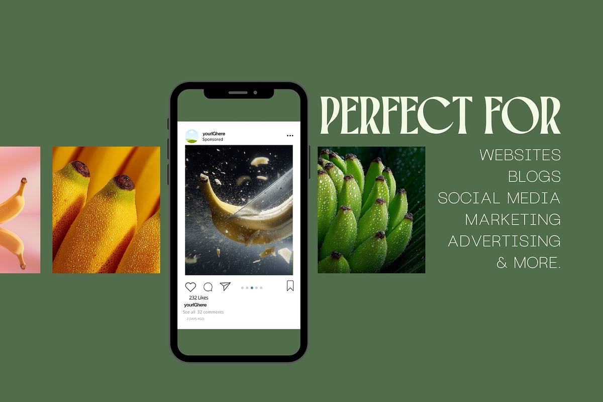 35 Editorial Banana Stock Photos, a Food Illustration by Incomelion (Photo 12 of 13)