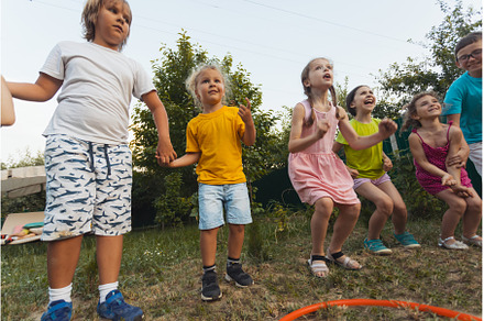 the sporting event for kids in the, a Nature Photo by oksix