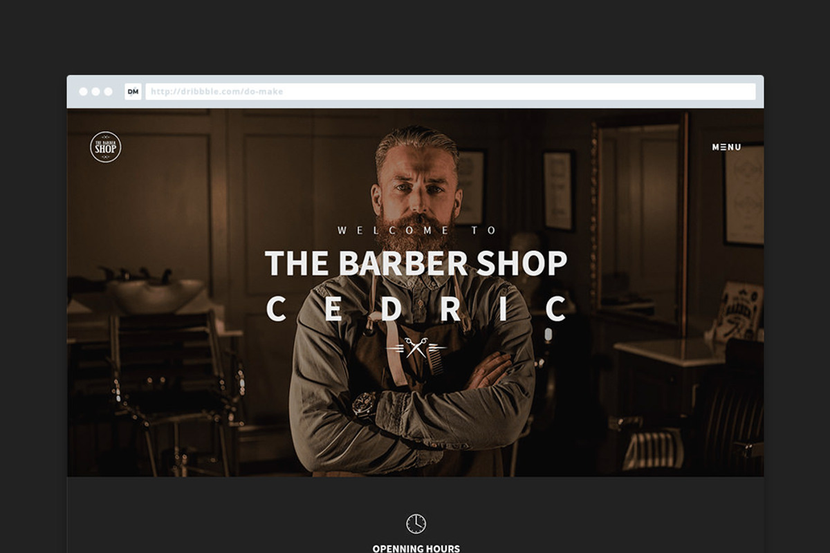 Cedric: One-Page PSD Template, a Landing Page Template by Devero (Photo 2 of 16)