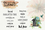 Spring Celebration, a Script Font by Anna Ivanir (Thumbnail 3 of 7)