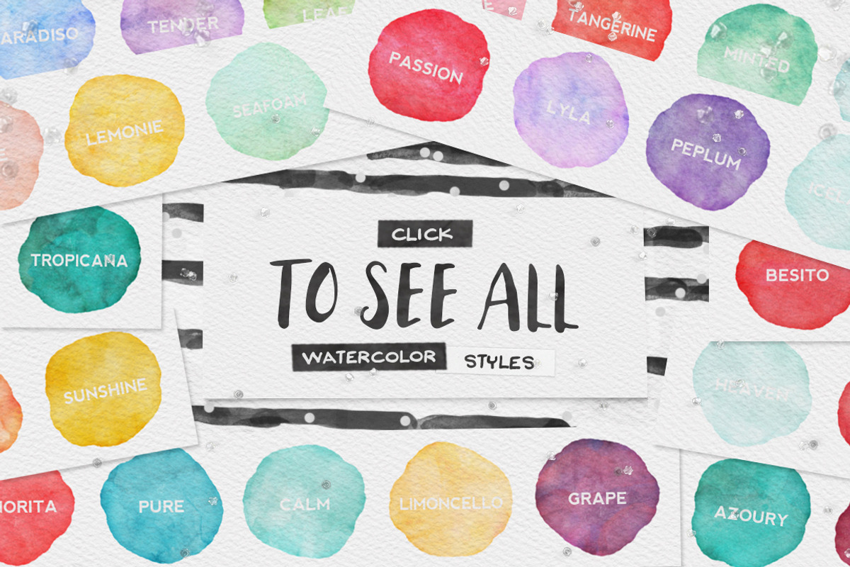 90 Watercolor AI Styles + EXTRAS! preview 2