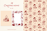 Whimsical Set Cozy Christmas p.2, a Seasonal Illustration by ViktoriyaD (Thumbnail 19 of 25)