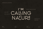 Wandery Modern x Vintage Typeface, a Sans Serif Font by Wandery Supply (Thumbnail 8 of 14)