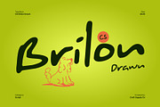 CS Brilon Drawn, a Handwritten Font by Craft Supply Co. (Thumbnail 1 of 8)
