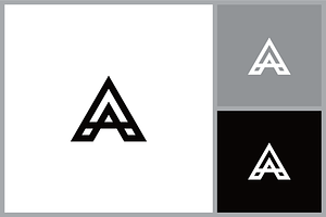 Letter A Initial Symbol, a Branding & Logo Template by quadrazo