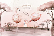 African animals watercolor set, an Animal Illustration by Peace ART (Thumbnail 15 of 24)