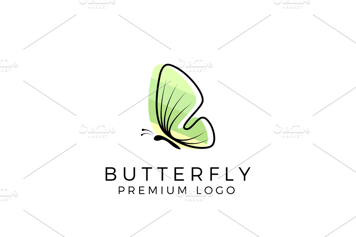 Beauty Butterfly Logo, a Branding & Logo Template by AlvinStd
