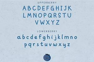 Blueberry Eyes - A Handwritten Font