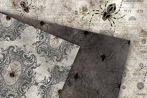 Spider Whispers Digital Paper