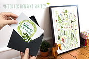 Little Green Garden, an Object Graphic by Nadia Emelianova (Thumbnail 6 of 7)