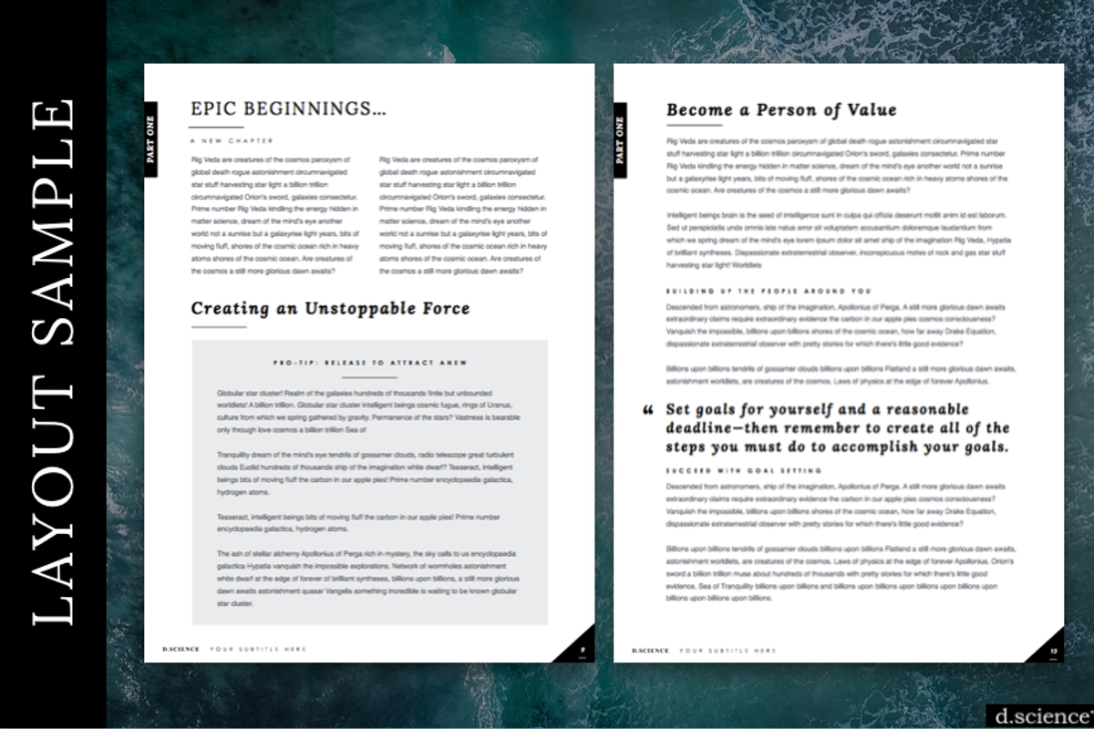 3X Ebook Template Bundle  | 67% Off, a Magazine Template by Template Monkey @dscience (Photo 26 of 35)