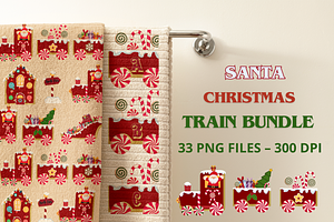 Christmas Santa Train Bundle