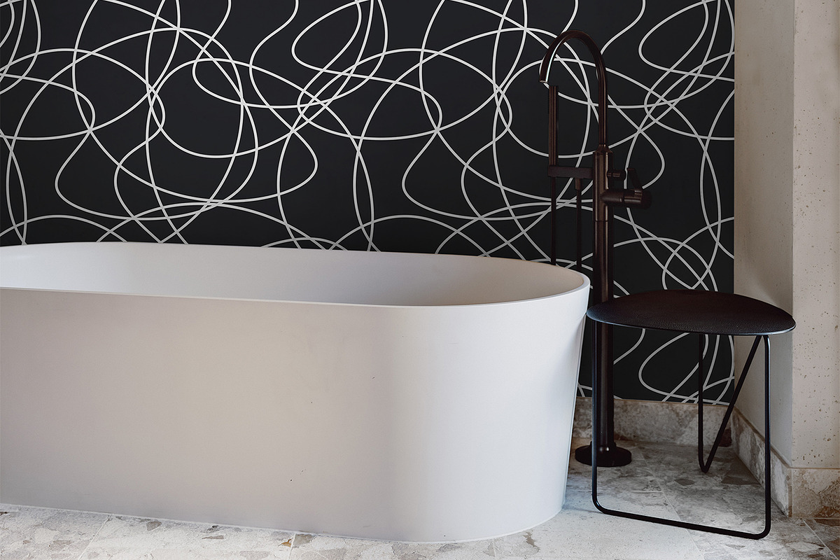 White Tangled Lines, a Background Graphic by MalyskaStudio (Photo 9 of 9)