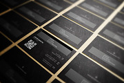 Creative Dark Dotted Business Card, a Business Card Template by bouncy (Thumbnail 2 of 4)