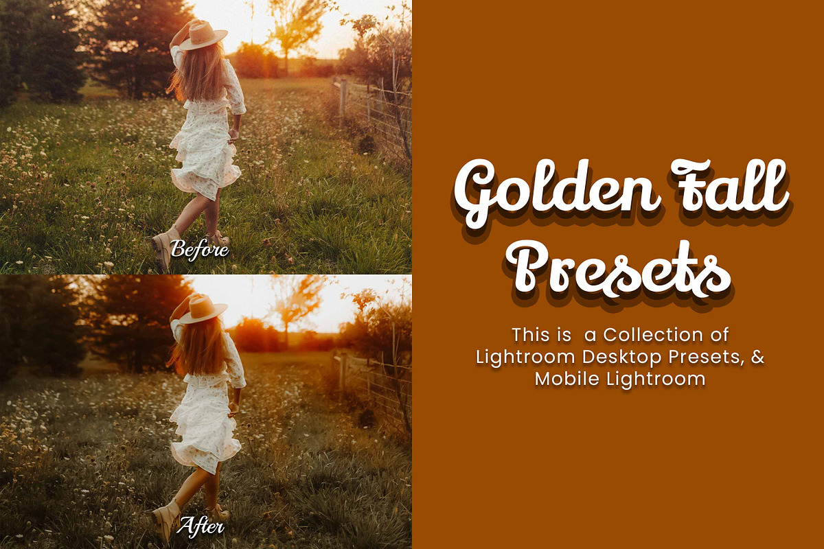 30 Golden Fall Lightroom Collection, a Preset Add-On by 3Motional (Photo 8 of 11)