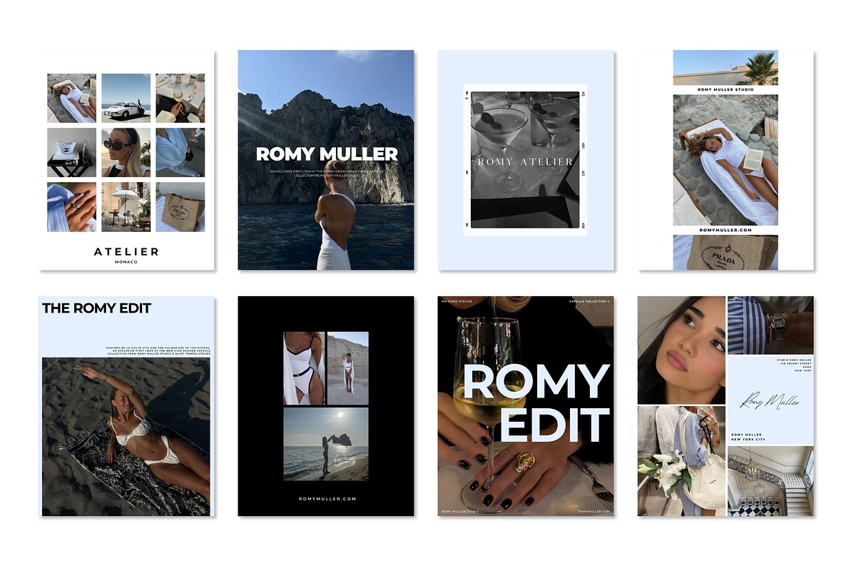 Minimal Insta Portrait Template Canva preview 5